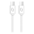 Aligator DATKP49 - USB kabel USB-C / USB-C 65W Power Delivery 1,5m bílá