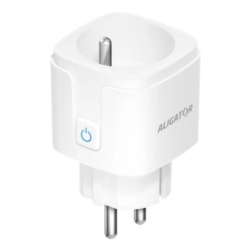 Aligator WAL001 - Chytrá zásuvka 3680W/230V/Typ E/16A Wi-Fi Tuya