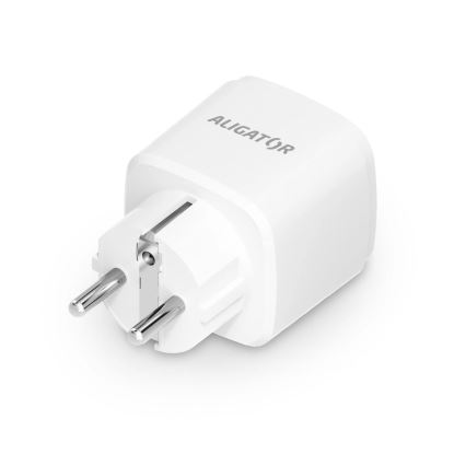 Aligator WAL001 - Chytrá zásuvka 3680W/230V/Typ E/16A Wi-Fi Tuya