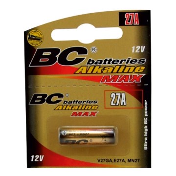 Alkalická baterie 27A 12V Alkalická baterie 27A 12V