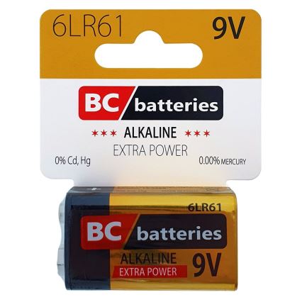 Alkalická baterie 6LR61 EXTRA POWER 9V