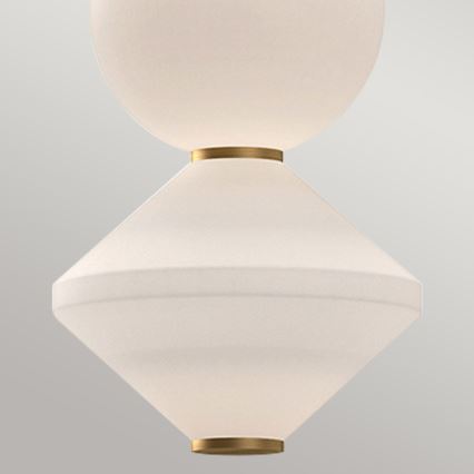 Alora Mood - LED Lustr na lanku BIJOU LED/20W/230V 3000K zlatá