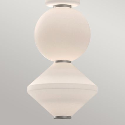 Alora Mood - LED Lustr na lanku BIJOU LED/20W/230V 3000K matný chrom