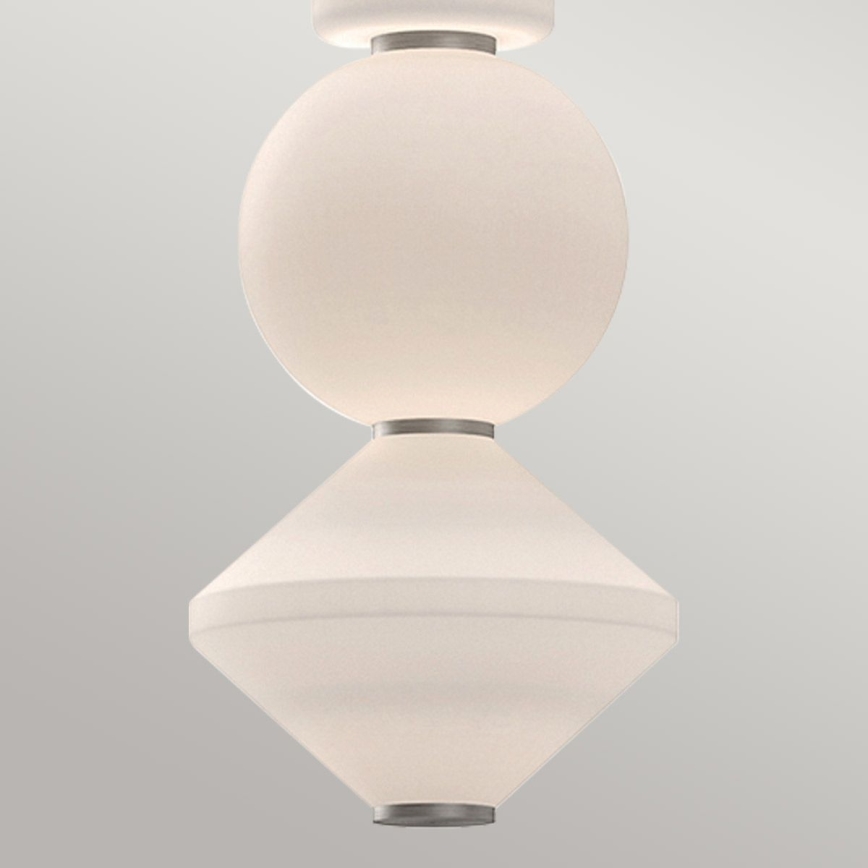 Alora Mood - LED Lustr na lanku BIJOU LED/20W/230V 3000K matný chrom