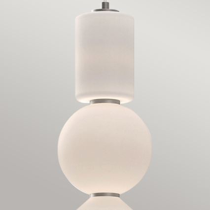 Alora Mood - LED Lustr na lanku BIJOU LED/20W/230V 3000K matný chrom
