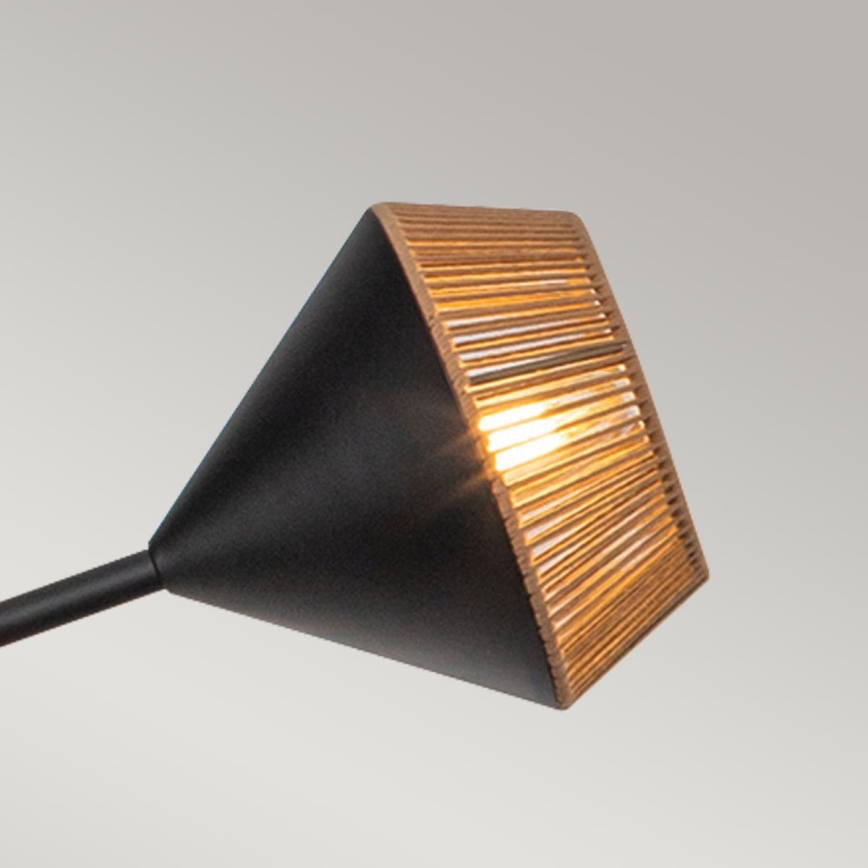 Alora Mood - Lustr na tyči DAPHNE 6xE14/40W/230V černá/hnědá
