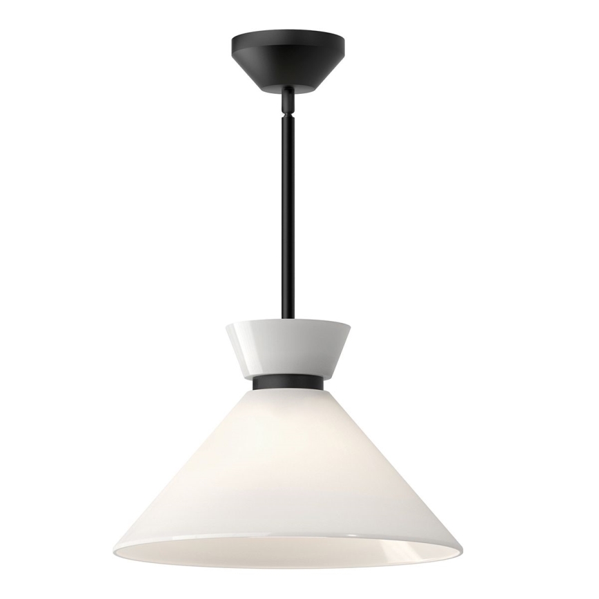 Alora Mood - Lustr na tyči HALSTON 1xE27/60W/230V černá
