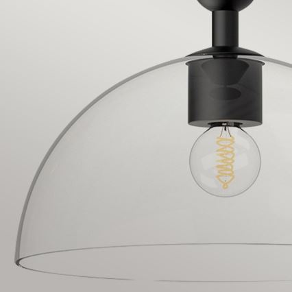 Alora Mood - Lustr na tyči JUDE 1xE27/60W/230V černá