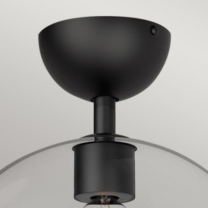 Alora Mood - Stropní svítidlo JUDE 1xE27/60W/230V pr. 30,5 cm černá