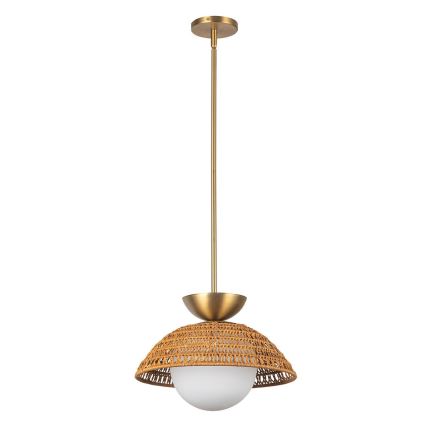 Alora Mood - Lustr na tyči PERTH 1xE27/60W/230V pr. 37,5 cm zlatá