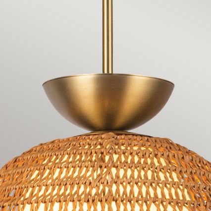 Alora Mood - Lustr na tyči PERTH 1xE27/60W/230V pr. 37,5 cm zlatá