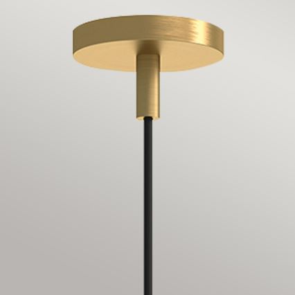 Alora Mood - Lustr na lanku REMYCK 1xE27/60W/230V pr. 34,3 cm zlatá