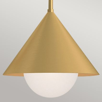 Alora Mood - Lustr na tyči REMYCK 3xE27/60W/230V zlatá