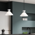 Alora Mood - Lustr na tyči HALSTON 1xE27/60W/230V černá