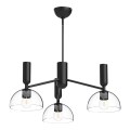 Alora Mood - Lustr na tyči JUDE 3xE27/60W/230V černá