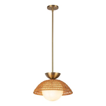 Alora Mood - Lustr na tyči PERTH 1xE27/60W/230V pr. 37,5 cm zlatá