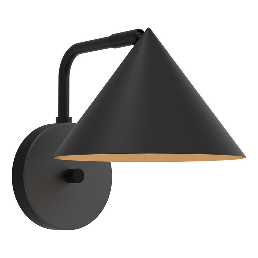 Alora Mood - Nástěnné svítidlo REMYCK 1xE27/60W/230V černá