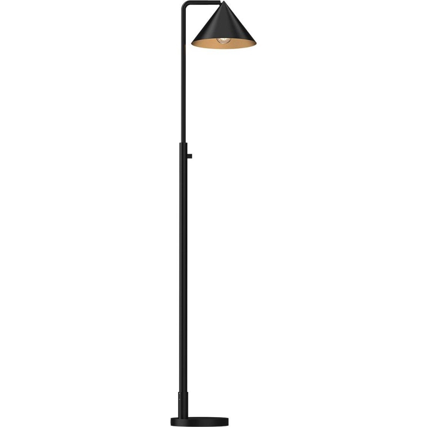 Alora Mood - Stojací lampa REMYCK 1xE27/60W/230V černá