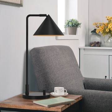 Alora Mood - Stolní lampa REMYCK 1xE27/60W/230V černá