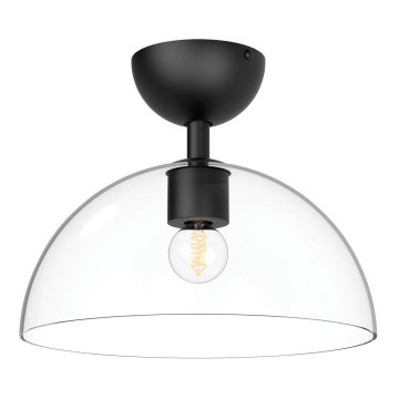 Alora Mood - Stropní svítidlo JUDE 1xE27/60W/230V pr. 30,5 cm černá