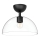 Alora Mood - Stropní svítidlo JUDE 1xE27/60W/230V pr. 30,5 cm černá