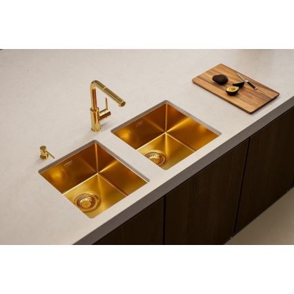 ALVEUS 1103381 - Kuchyňský dřez QUADRIX 45x45 cm monarch bronz