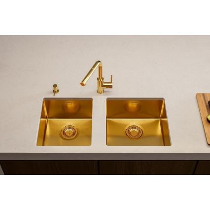 ALVEUS 1103381 - Kuchyňský dřez QUADRIX 45x45 cm monarch bronz