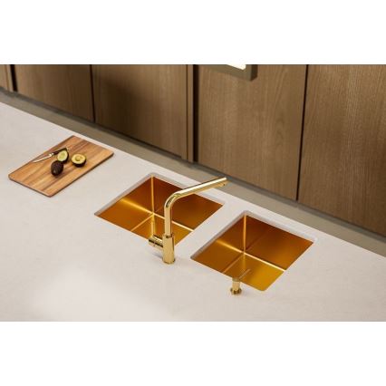 ALVEUS 1103381 - Kuchyňský dřez QUADRIX 45x45 cm monarch bronz