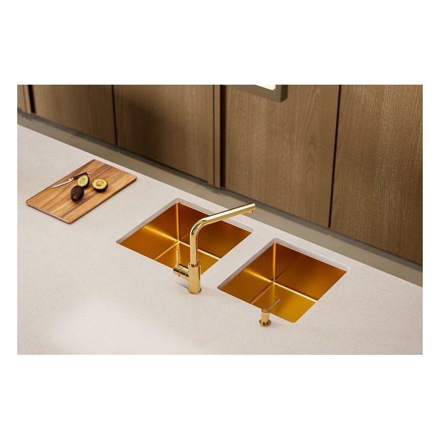 ALVEUS 1103381 - Kuchyňský dřez QUADRIX 45x45 cm monarch bronz