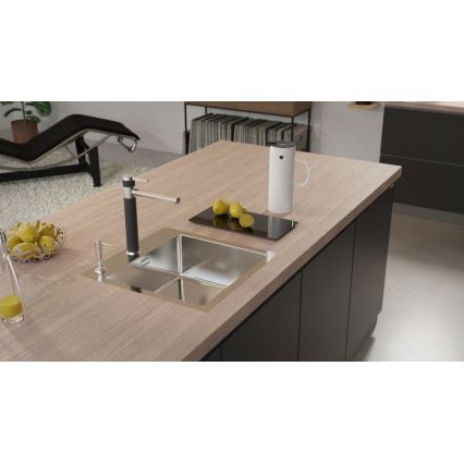 ALVEUS 1103609 - Kuchyňský dřez PURE 52,5x51,5 cm satin