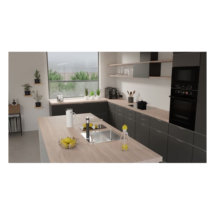 ALVEUS 1103609 - Kuchyňský dřez PURE 52,5x51,5 cm satin