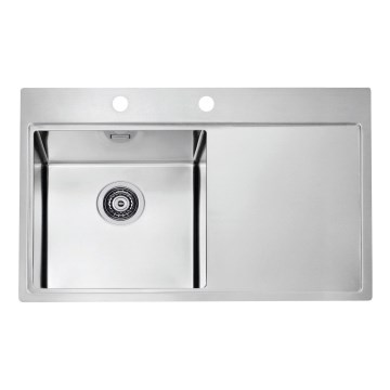 ALVEUS 1103610 - Kuchyňský dřez PURE 79x52,5 cm satin, levý