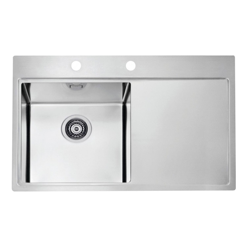 ALVEUS 1103610 - Kuchyňský dřez PURE 79x52,5 cm satin, levý