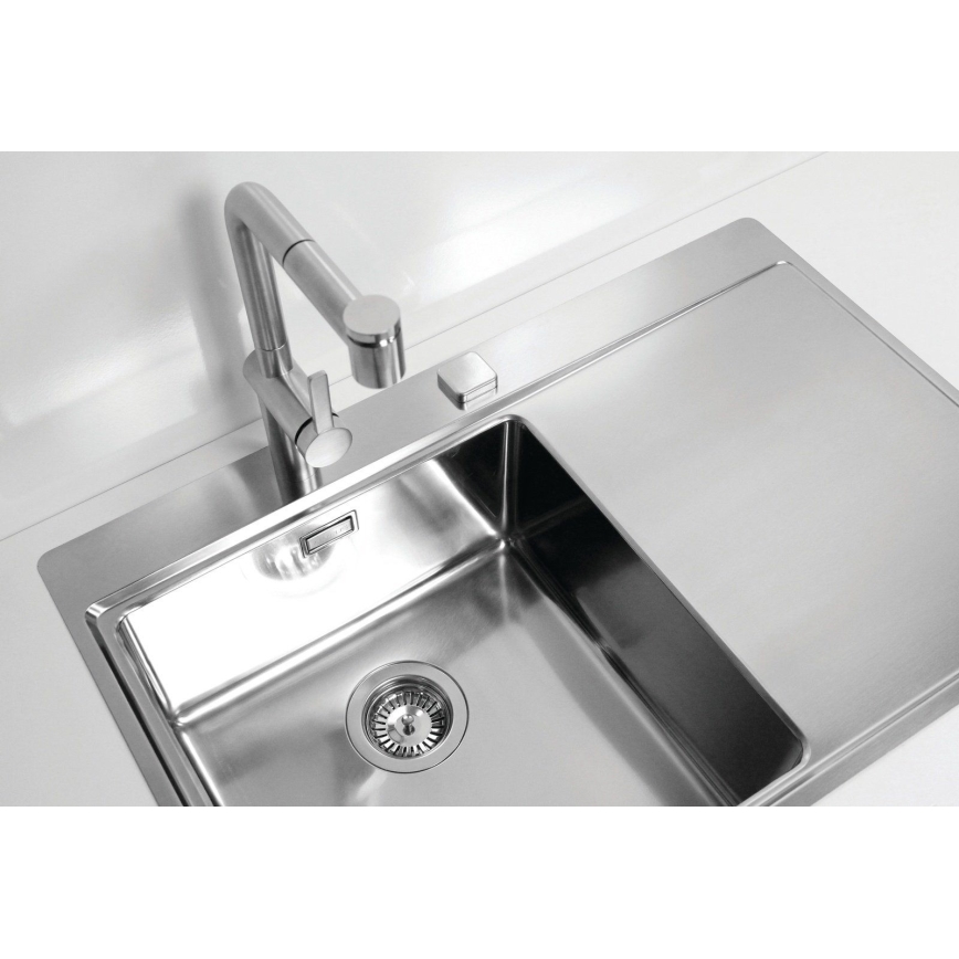ALVEUS 1103610 - Kuchyňský dřez PURE 79x52,5 cm satin, levý