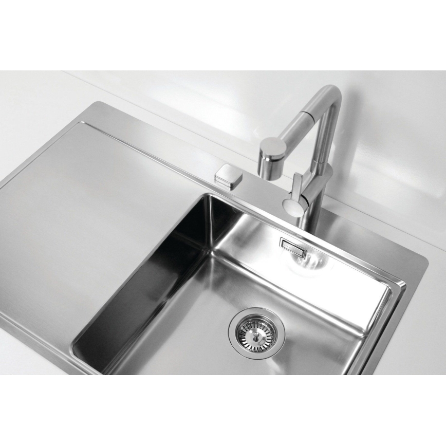 ALVEUS 1103651 - Kuchyňský dřez PURE 79x52,5 cm satin, pravý