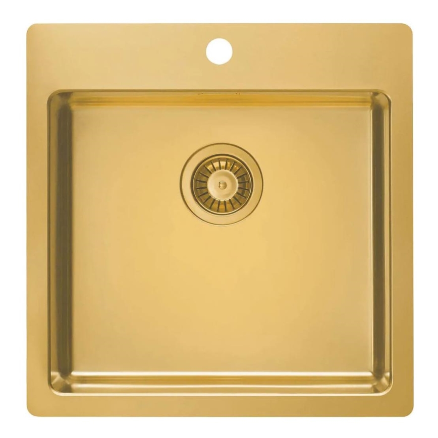 ALVEUS 1107052 - Kuchyňský dřez PURE 52,5x51,5 cm monarch bronz