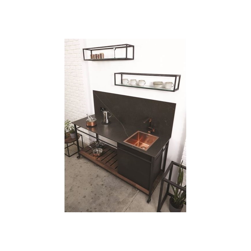 ALVEUS 1122689 - Kuchyňský dřez QUADRIX 45x45 cm monarch měď
