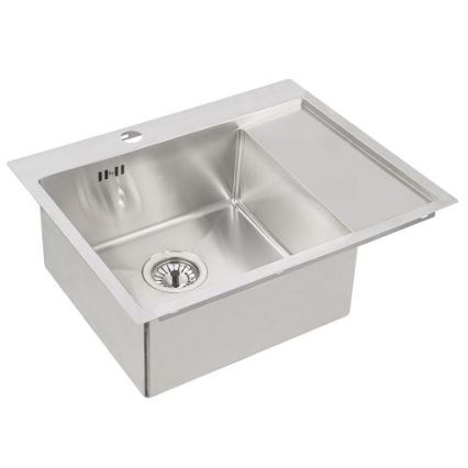 ALVEUS 1124383 - Kuchyňský dřez QUARTO 61,5x48 cm satin
