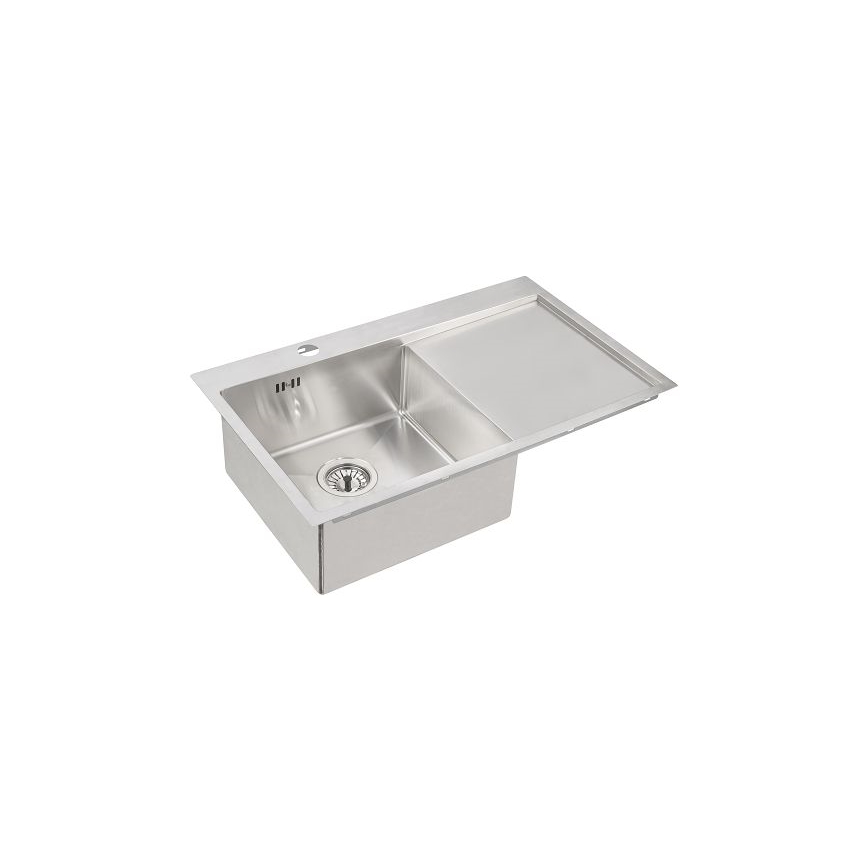 ALVEUS 1124384 - Kuchyňský dřez QUARTO 78x48 cm satin