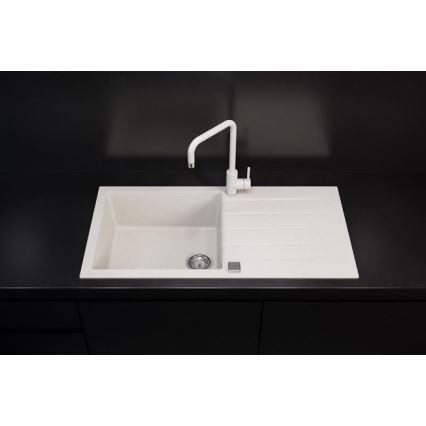 ALVEUS 1140594 - Kuchyňský dřez CADIT 100x50 cm granit/bílá