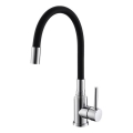 ALVEUS 1144427 - Dřezová baterie s flexibilním ramínkem MINTAS 34 cm lesklý chrom/černá