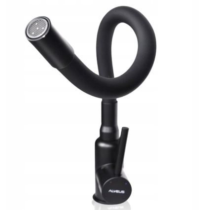 ALVEUS 1144433 - Dřezová baterie s flexibilním ramínkem MINTAS 34 cm matná černá