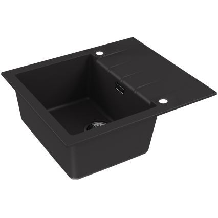 ALVEUS 1148158 - Kuchyňský dřez CADIT 59x50 cm granit/černá
