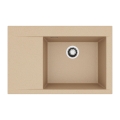 ALVEUS 1149501 - Kuchyňský dřez PURE 79x51,5 cm granit/hnědá