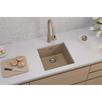 ALVEUS 1150047 - Kuchyňský dřez OMNI 45x45 cm granit/béžová