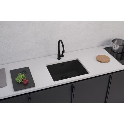 ALVEUS 1150057 - Kuchyňský dřez OMNI 55x45 cm granit/černá