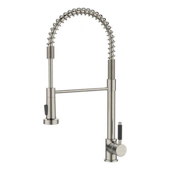ALVEUS 1150886 - Dřezová baterie s flexibilním ramínkem se sprškou URBAN 47,1 cm satin