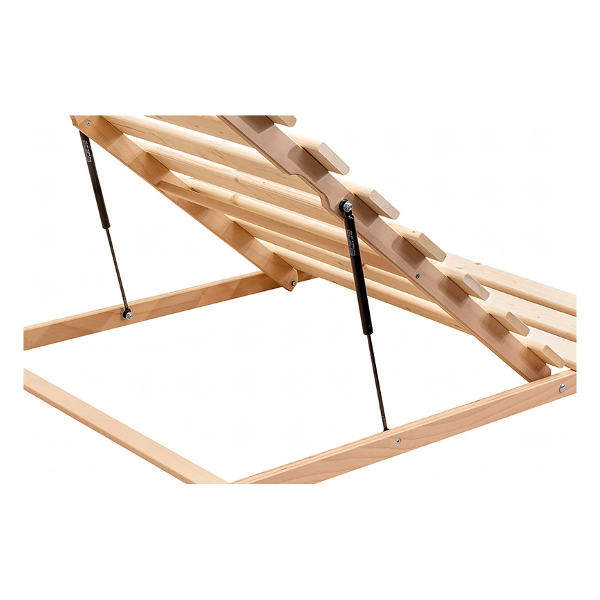 Ambiamo - Pevný laťový rošt s výklopem od nohou HOVDEN 90x200 cm