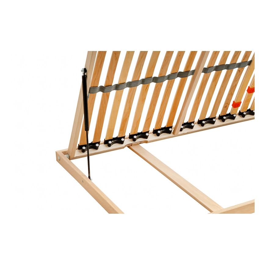 Ambiamo - Pružný lamelový rošt s bočním výklopem na písty ODENSE 90x200 cm levý