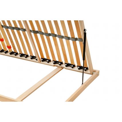 Ambiamo - Pružný lamelový rošt s bočním výklopem na písty ODENSE 90x200 cm pravý